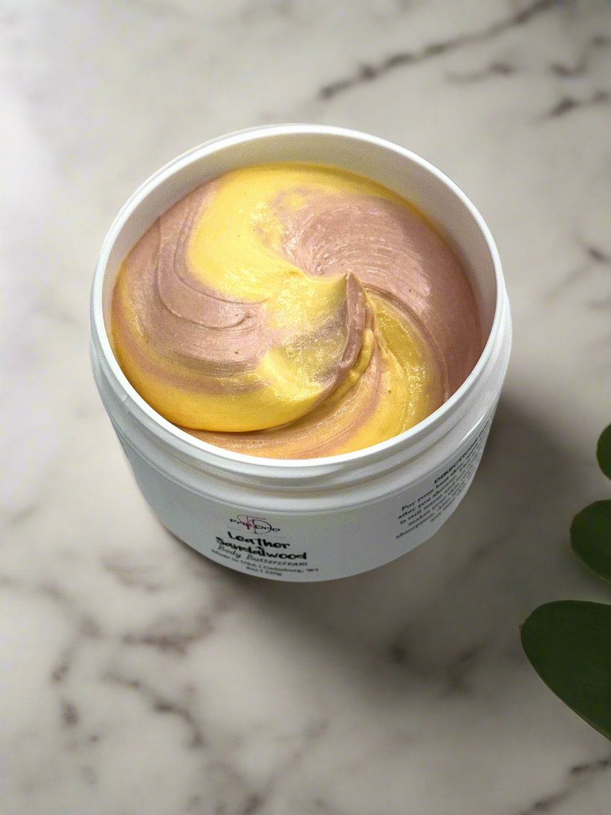 Leather + Sandalwood Body Cream-0