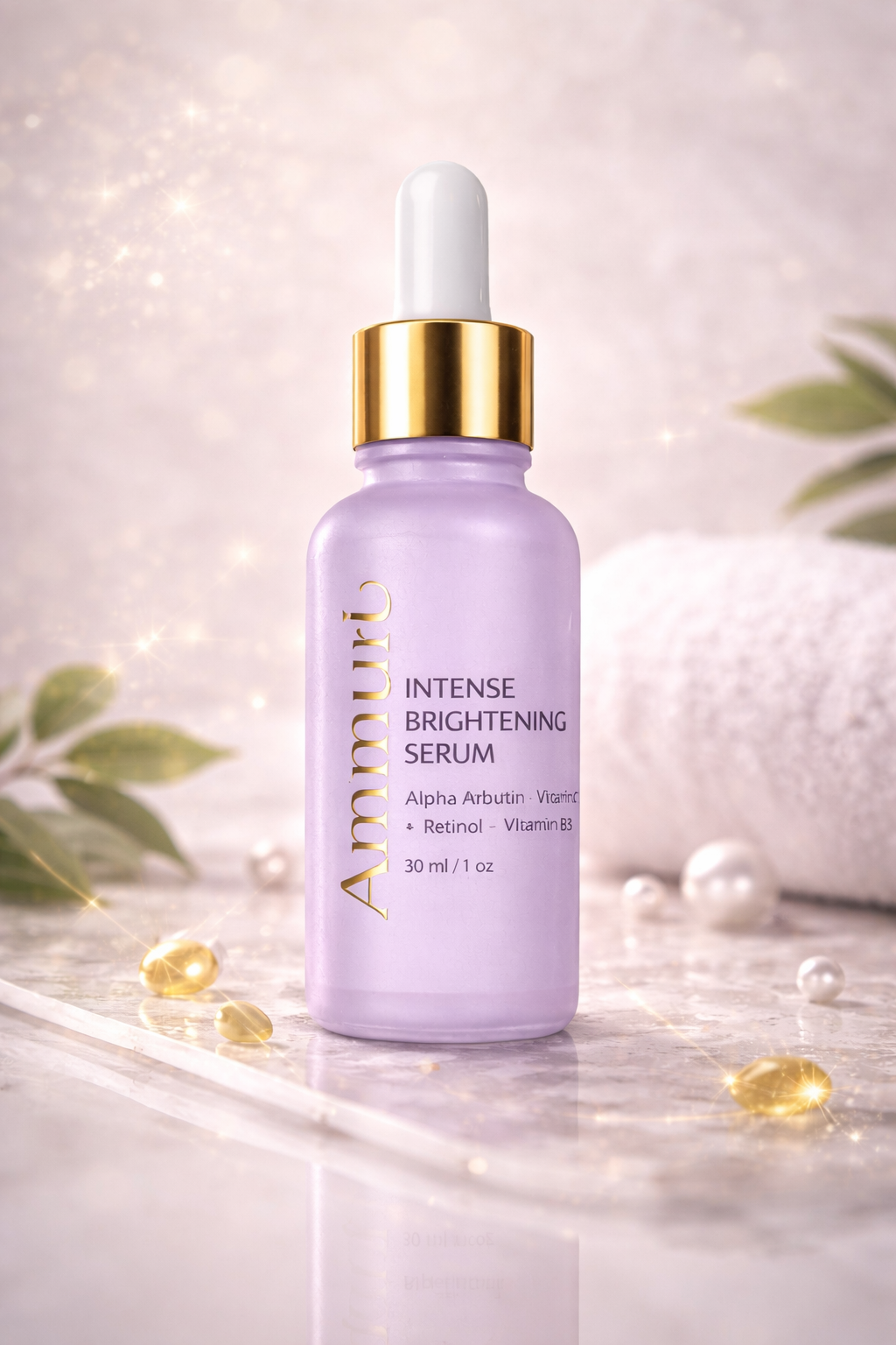 Kojic Acid & Alpha Arbutin Dark Spot Corrector Serum | Fade Hyperpigmentation | Ammuri