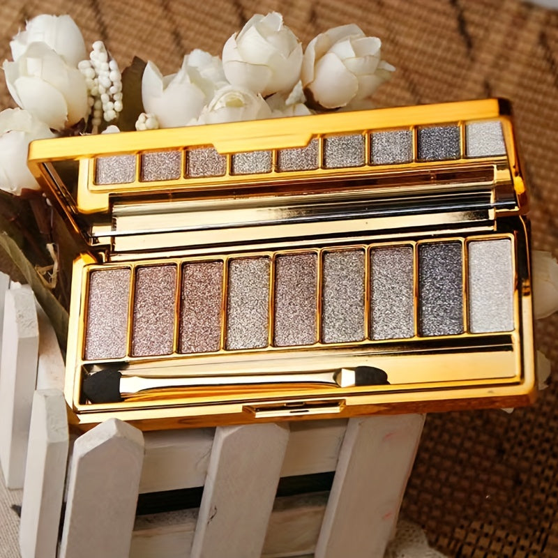 Golden Glamour Eyeshadow Palette-1