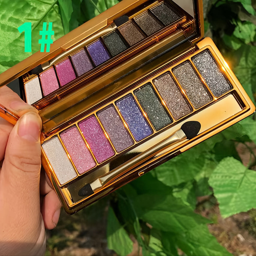 Golden Glamour Eyeshadow Palette-2