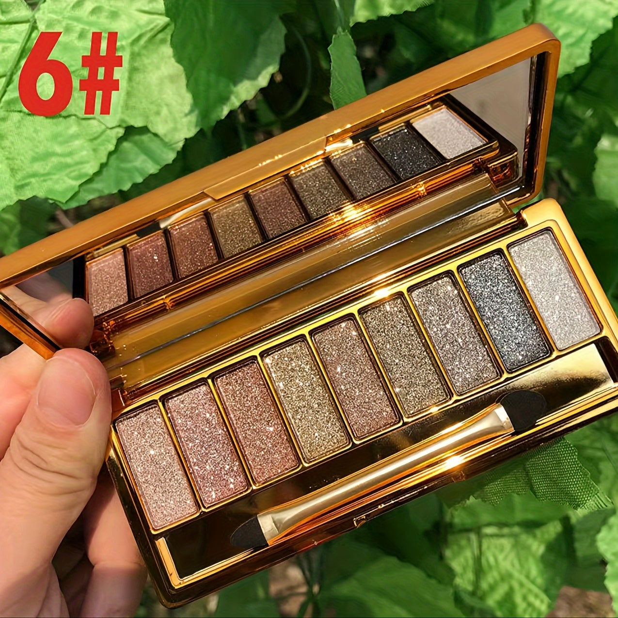 Golden Glamour Eyeshadow Palette-4