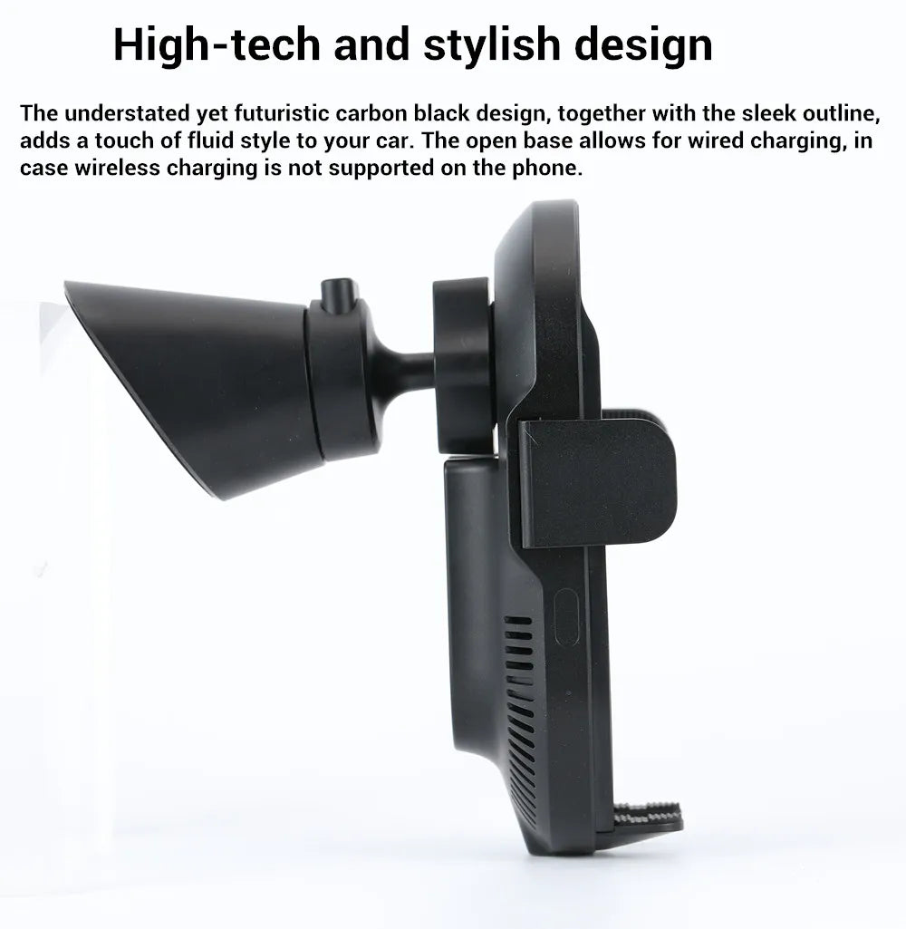 Huawei SuperCharge Wireless Car Charger 50W Max Intelligent Both Side Sensor Mounting Dual Charging 3D Cooling Fast Charger