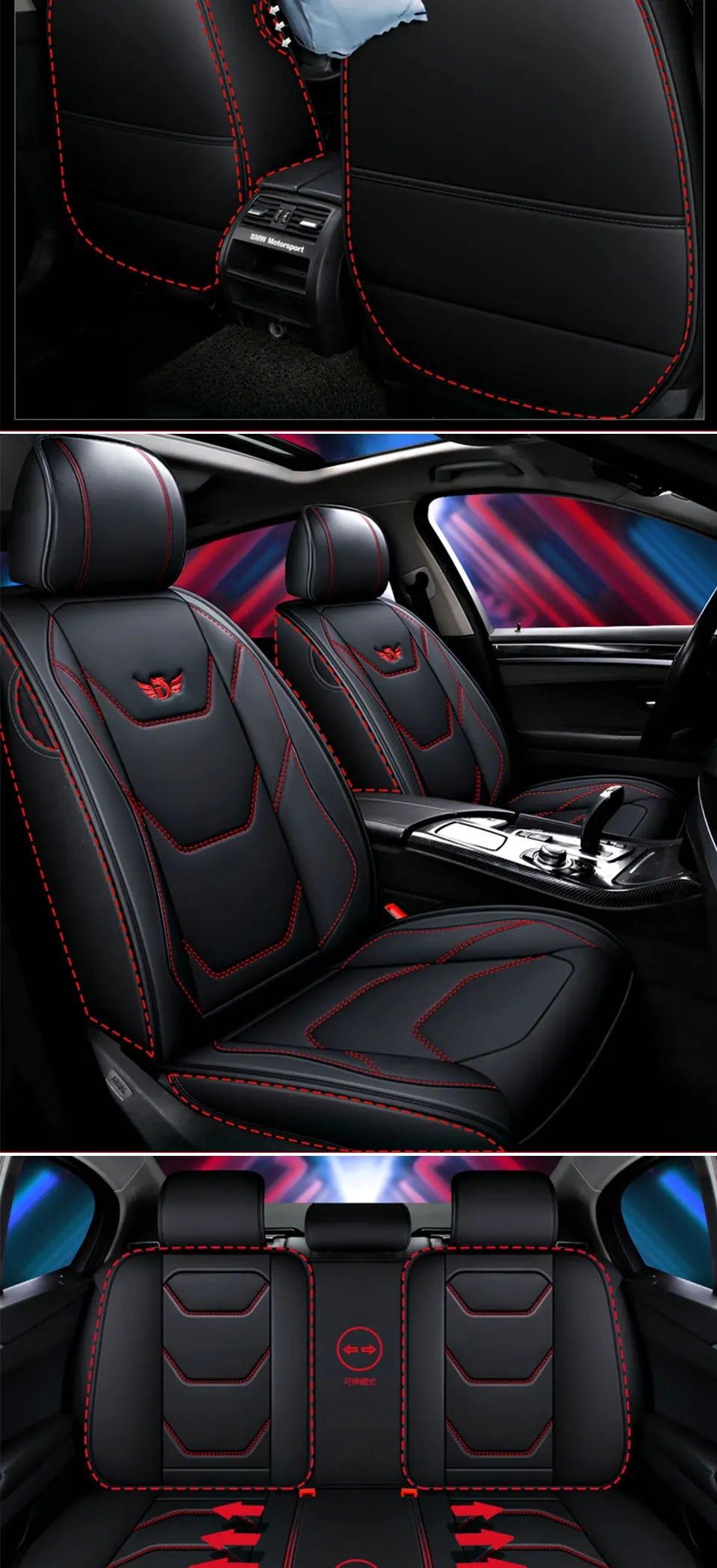 Universal Car Seat Covers for Lexus All Models ES IS-C IS LS RX NX GS CT GX LX570 RX350 LX RC RX300 LX470 Car Seat Cushion Cover