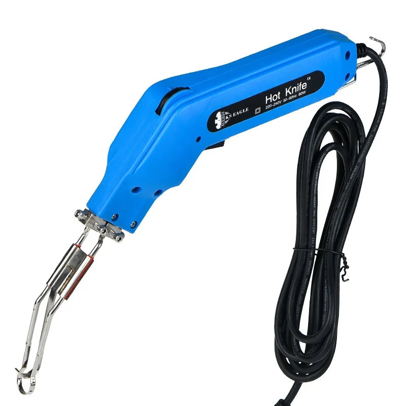 Hot Electric Hand Tools Thermal Heated Fabrics Webbing Rope Leather Plastic Knife Cutter