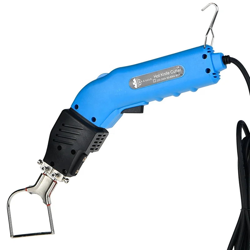 Hot Electric Hand Tools Thermal Heated Fabrics Webbing Rope Leather Plastic Knife Cutter