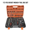 Customizable 151-Piece Steel Hand Tools Set for Auto Repair with OEM Case Packaging for Workshop Use