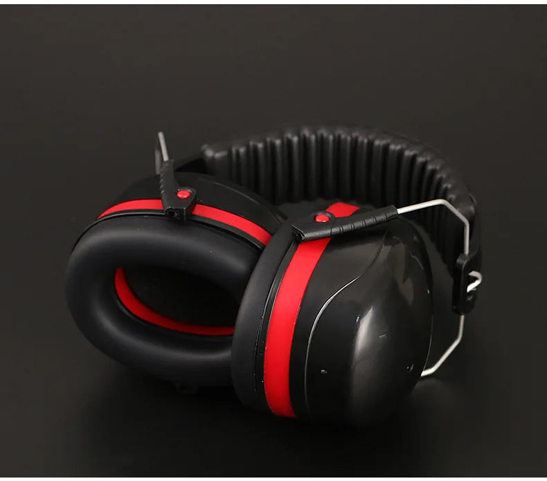 Foldable Anti-Noise Ear Muffs, Sound Reduction Hearing Protection for Work and Shooting