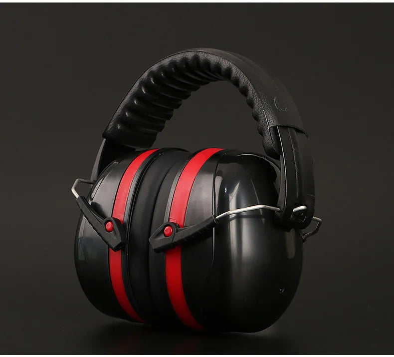 Foldable Anti-Noise Ear Muffs, Sound Reduction Hearing Protection for Work and Shooting