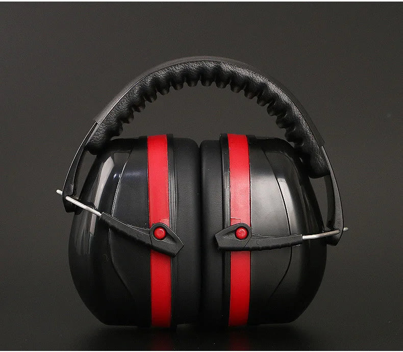 Foldable Anti-Noise Ear Muffs, Sound Reduction Hearing Protection for Work and Shooting