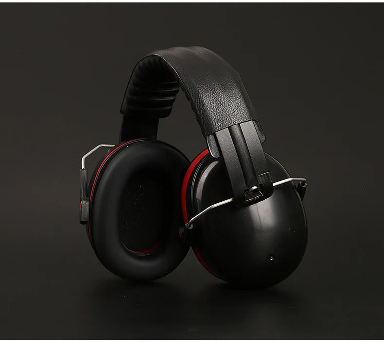 Foldable Anti-Noise Ear Muffs, Sound Reduction Hearing Protection for Work and Shooting