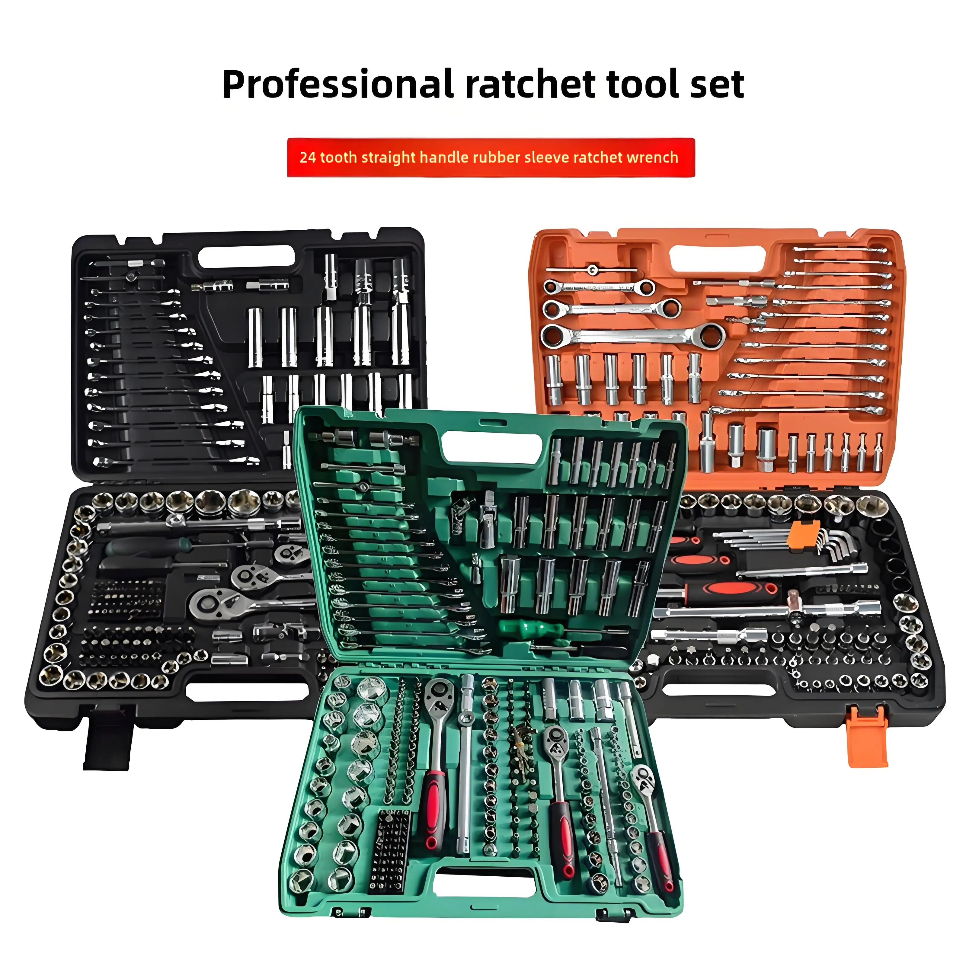 Customizable 151-Piece Steel Hand Tools Set for Auto Repair with OEM Case Packaging for Workshop Use
