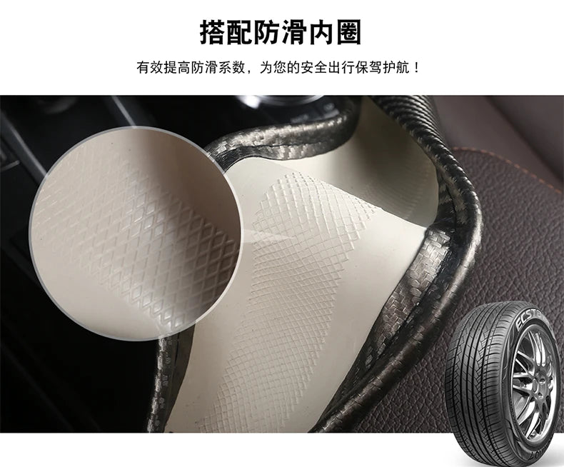Funda de Volante de Cuero 38 cm – Renault Clio Megane Laguna Kadjar Koleos Scenic