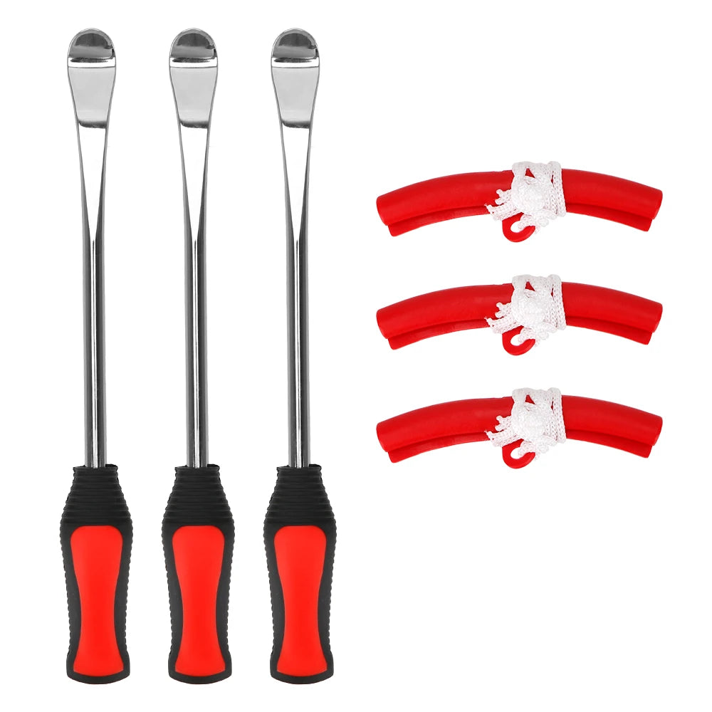 Bicycle Motorcycle Tire Changing Levers Auto Spoon Tire Kit Changing Lever Tools Rim Protector Professional Tire Repair Tool