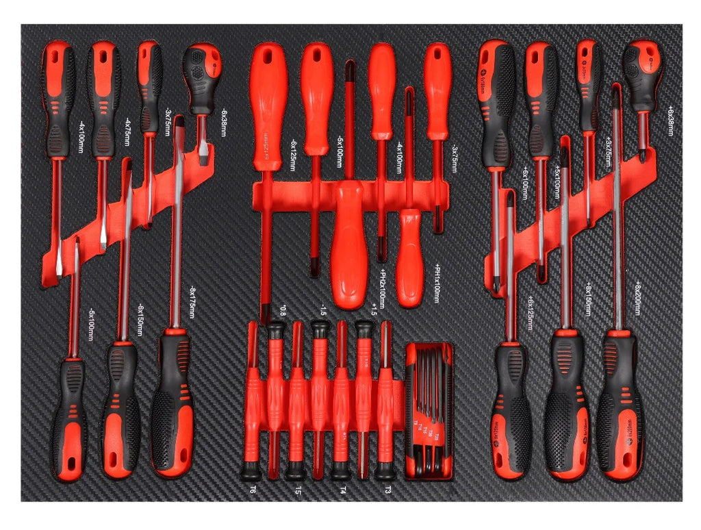196 Piece Kit Workshop Hand Tools CR-V Material General Tool Sets with EVA Tray for Repair Industry Juego De Herramientas