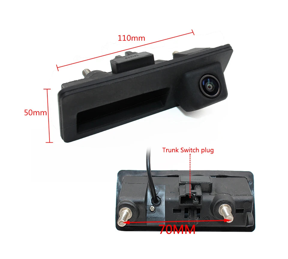 100% Brand 170 Degree 1080P CCD Vehicle Rear View Camera for VW Passat Golf Jetta Tiguan Touareg B6 B7 For Audi A3 A4 A5 A6 S5