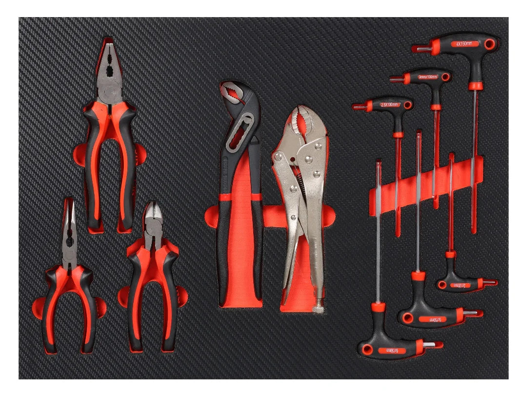 196 Piece Kit Workshop Hand Tools CR-V Material General Tool Sets with EVA Tray for Repair Industry Juego De Herramientas