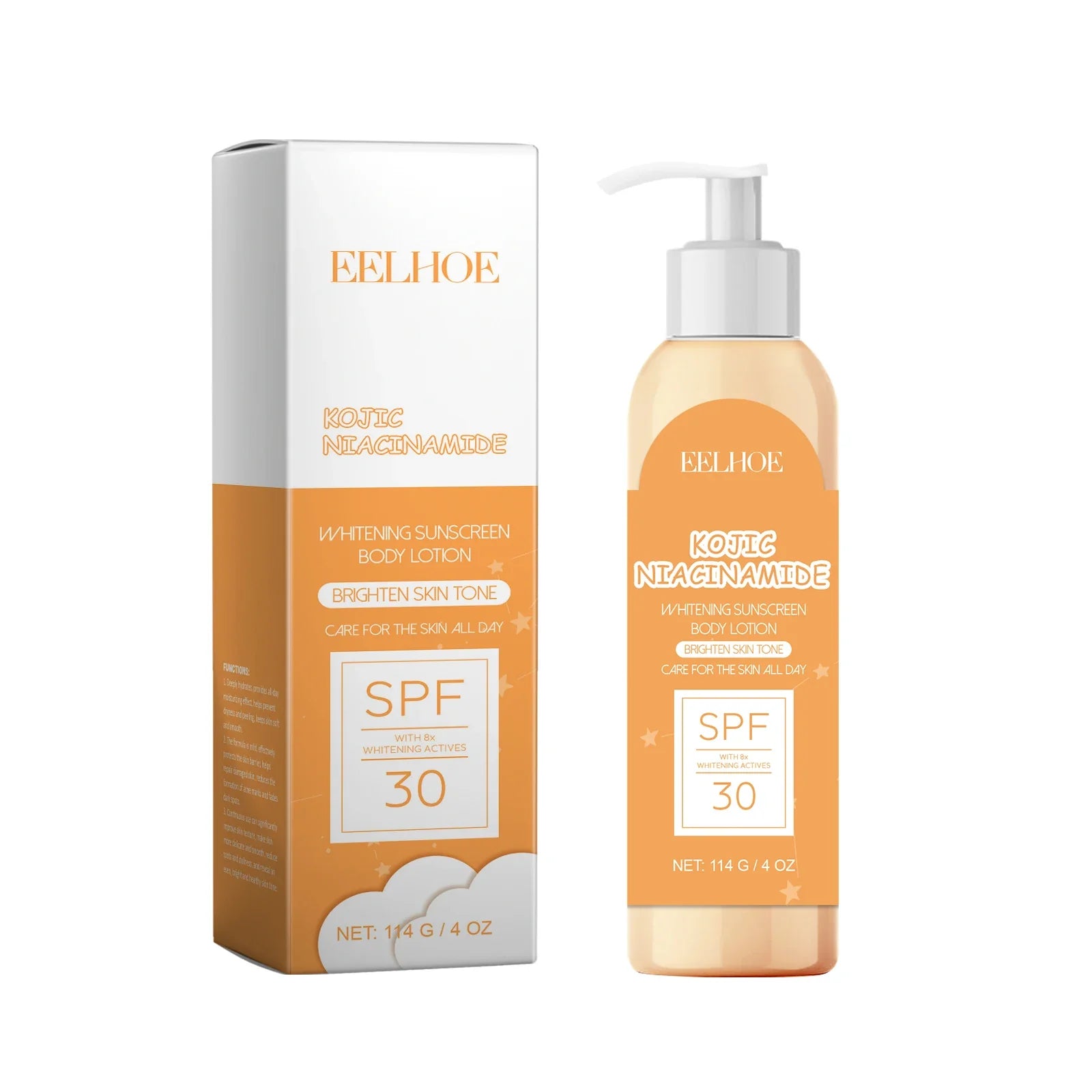Kojic Acid Body Lotion SPF 30+ UV Protection Cream-5