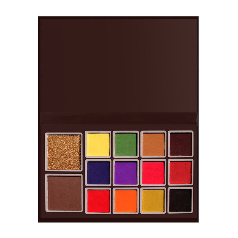 Matte and Shimmery Eyeshadow Palette-1