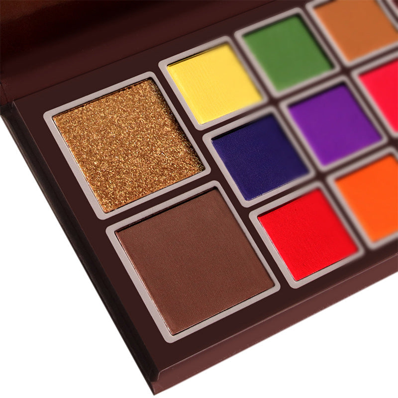 Matte and Shimmery Eyeshadow Palette-3