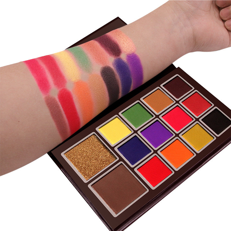 Matte and Shimmery Eyeshadow Palette-4