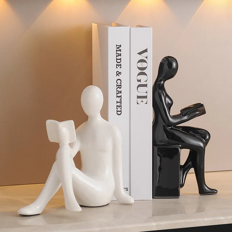 Creative Sitting Doll Figurine Desktop Ornament