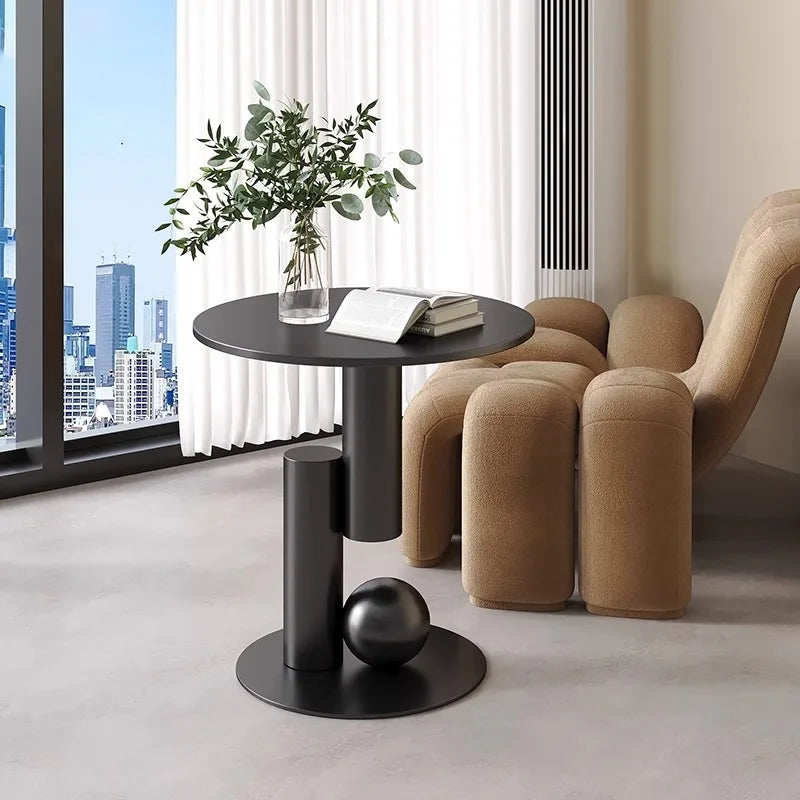 Light Luxury Sofa Side Table – Modern Living Room Coffee Table