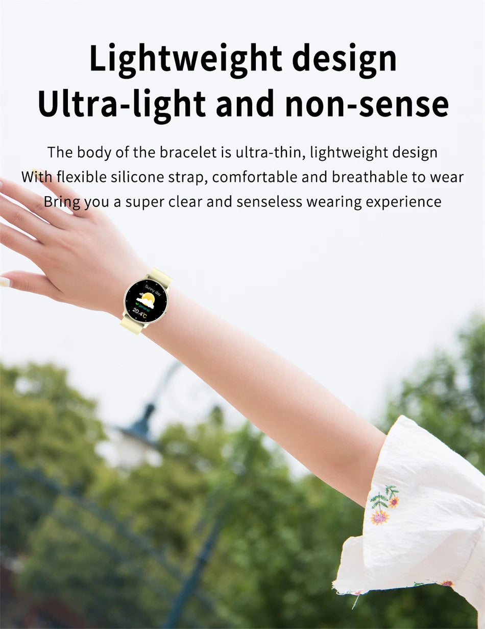 LIGE Smartwatch for Women & Men – Bluetooth Calls and Fitness Tracking