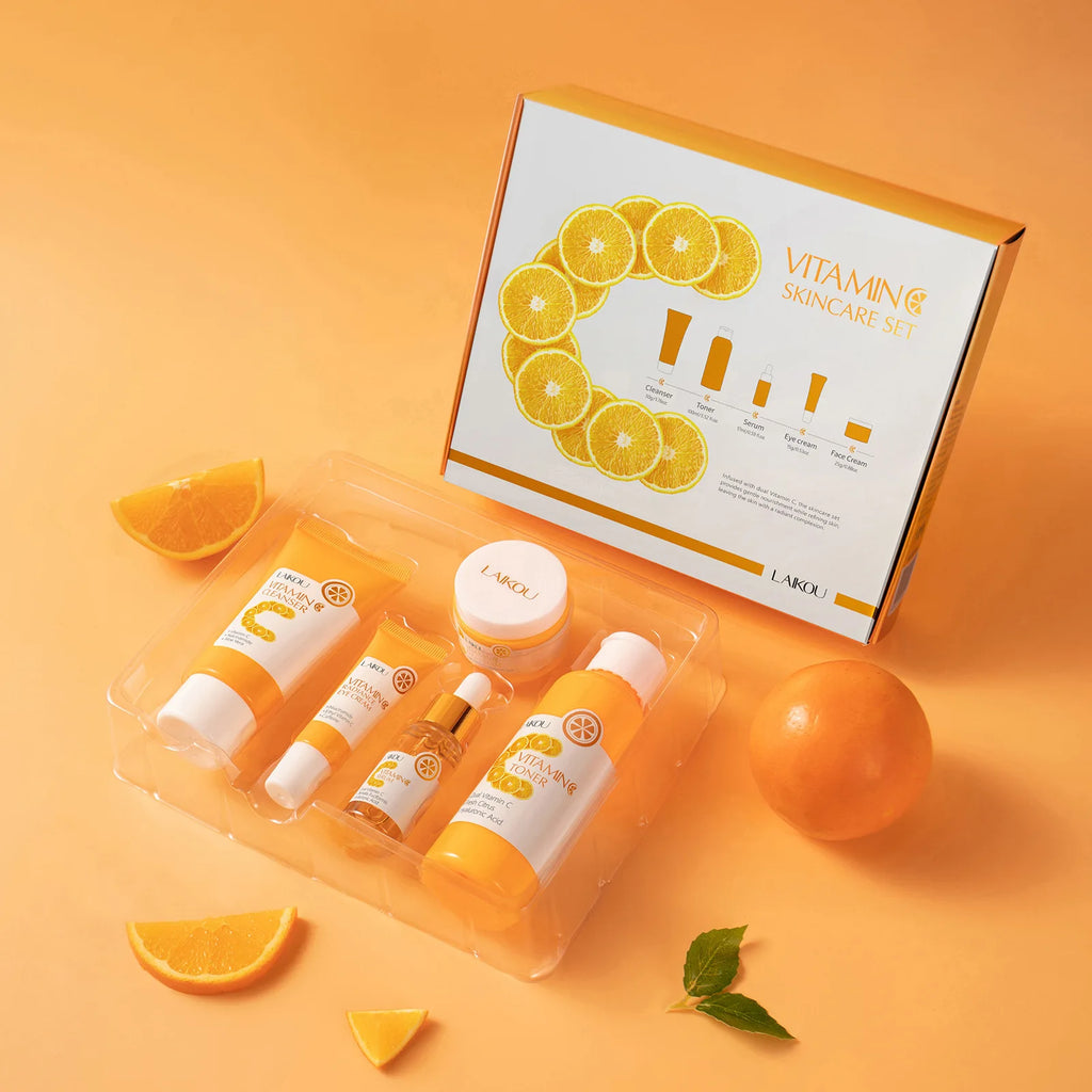 Vitamin C Brightening Skincare Set 5pcs