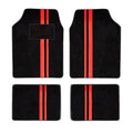 4pcs Universal Car Floor Mats  Auto Foot Pad Protector Waterproof  Rugs Carpet For Car Automotive Interior ccessories