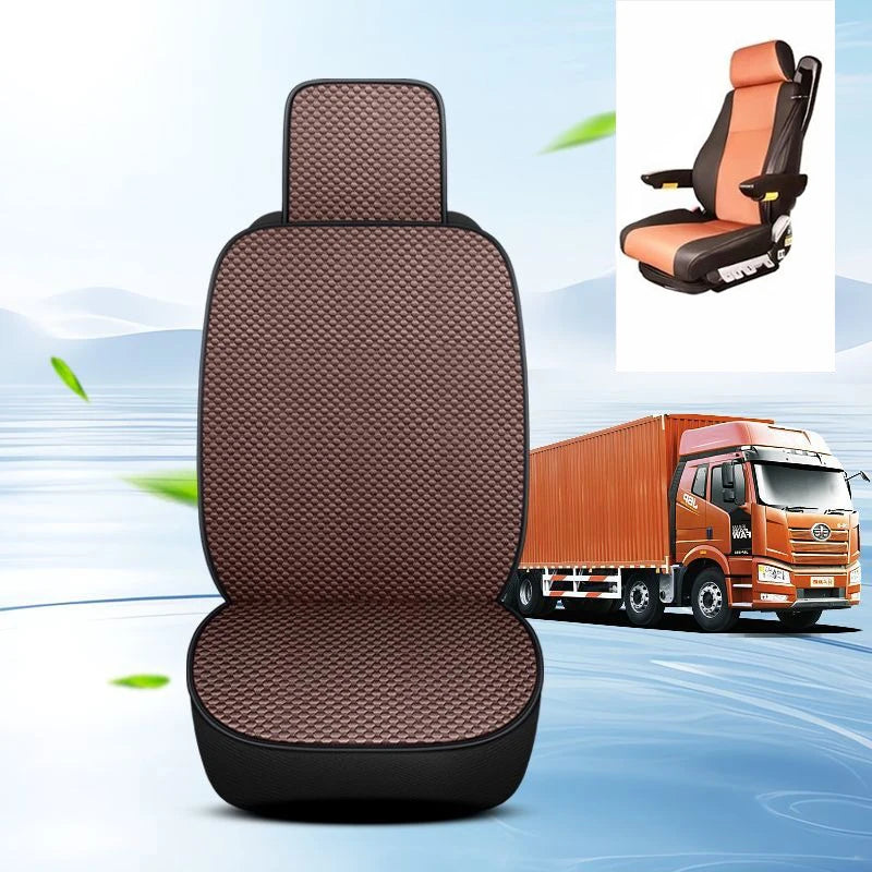 Truck Lorry BusTrucks Seat Cushion Cover for KAMAZ SCANIA IVECO ISUZU MAN Renault DAF Hino TATRA SANY Summer Cool Brethable