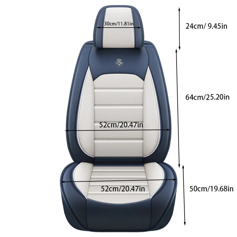Universal Front Seat 2 Seat Car Seat Covers for SUVs And Sedans Durable Breathable And Easy to Clean Auto Seat Protector