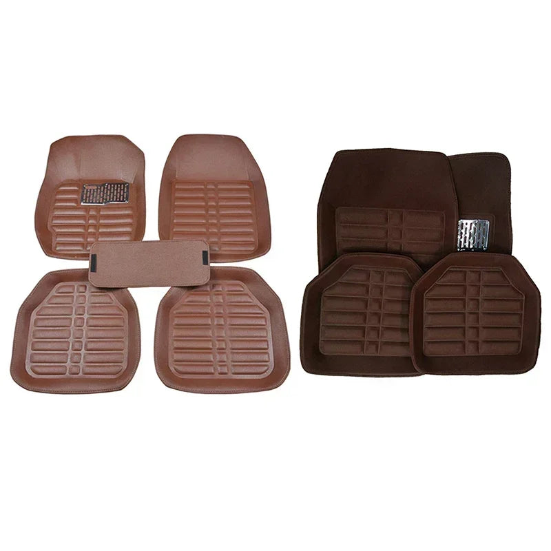 Car floor mat universal anti slip mat new car interior PU leather durable anti slip mat Accessories