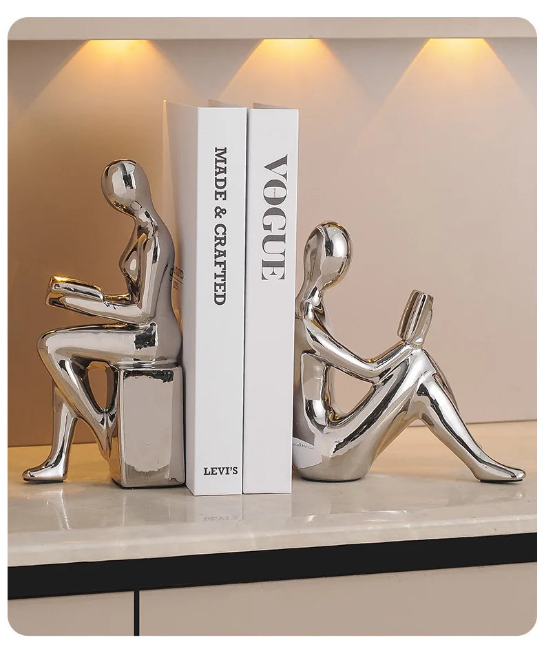 Creative Sitting Doll Figurine Desktop Ornament