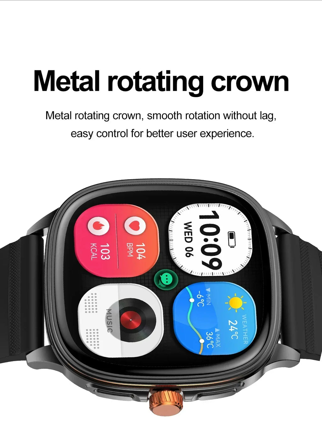 1.39-Inch AMOLED Smartwatch with NFC, Bluetooth Calling & 100 Sports Modes