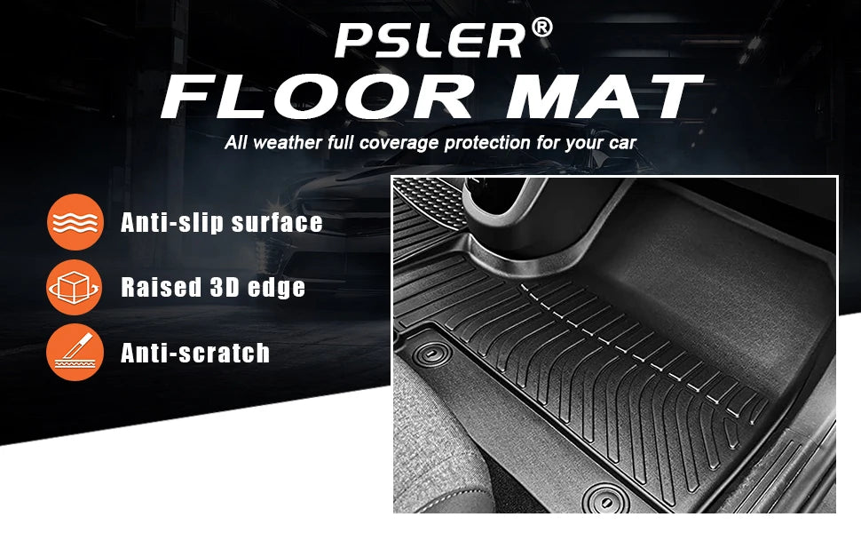 Hyundai Tucson Floor Mats 2022–2025 – All-Weather Full Set