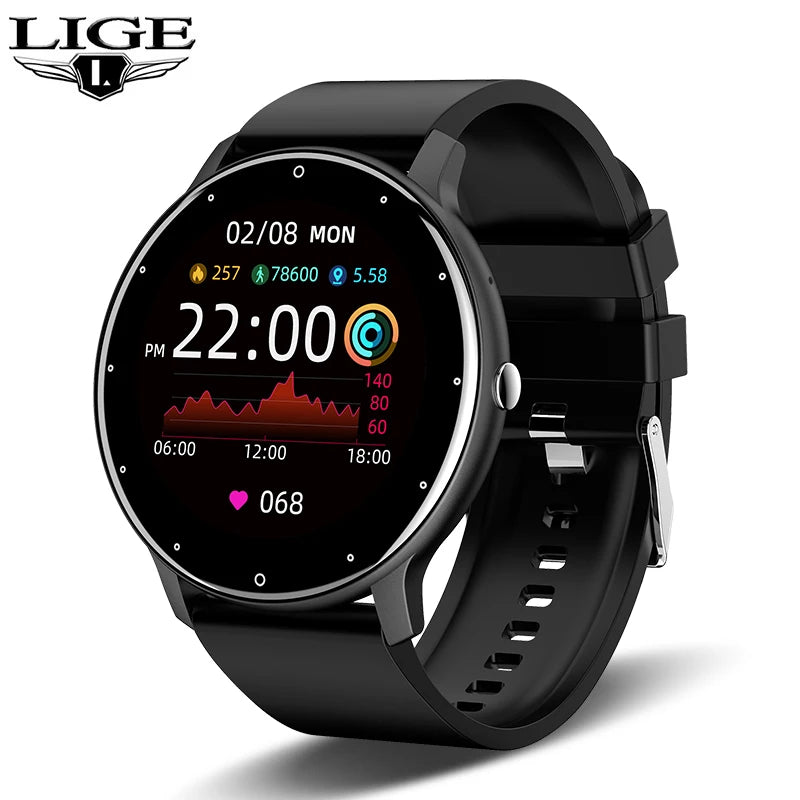 LIGE Smartwatch for Women & Men – Bluetooth Calls and Fitness Tracking