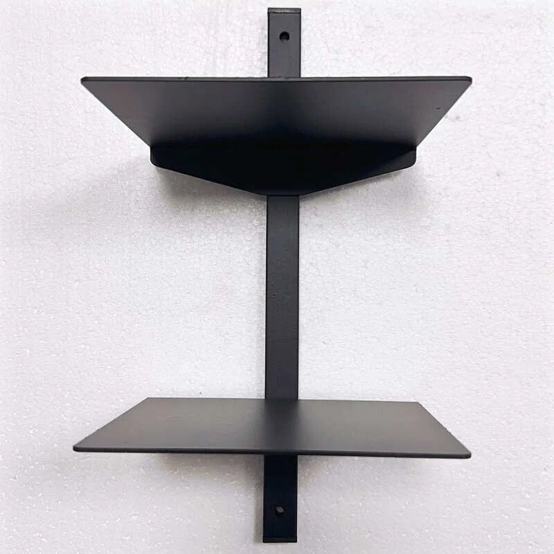 Modern Metal Wall Bookshelf – Multifunction Living Room Storage Organiser