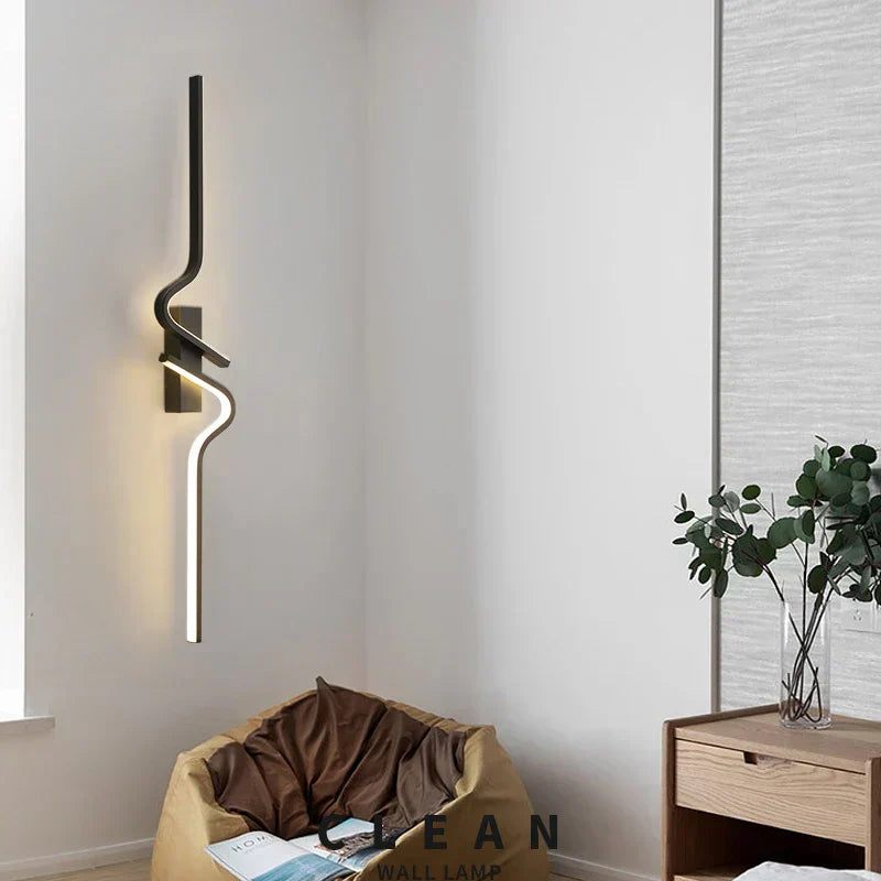 Modern Sleek Nordic LED Wall Lamp for Indoor Lighting