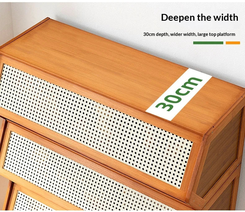 Modern Storage Cabinet Bookcase – Display Dresser with Adjustable Shelves & Doors
