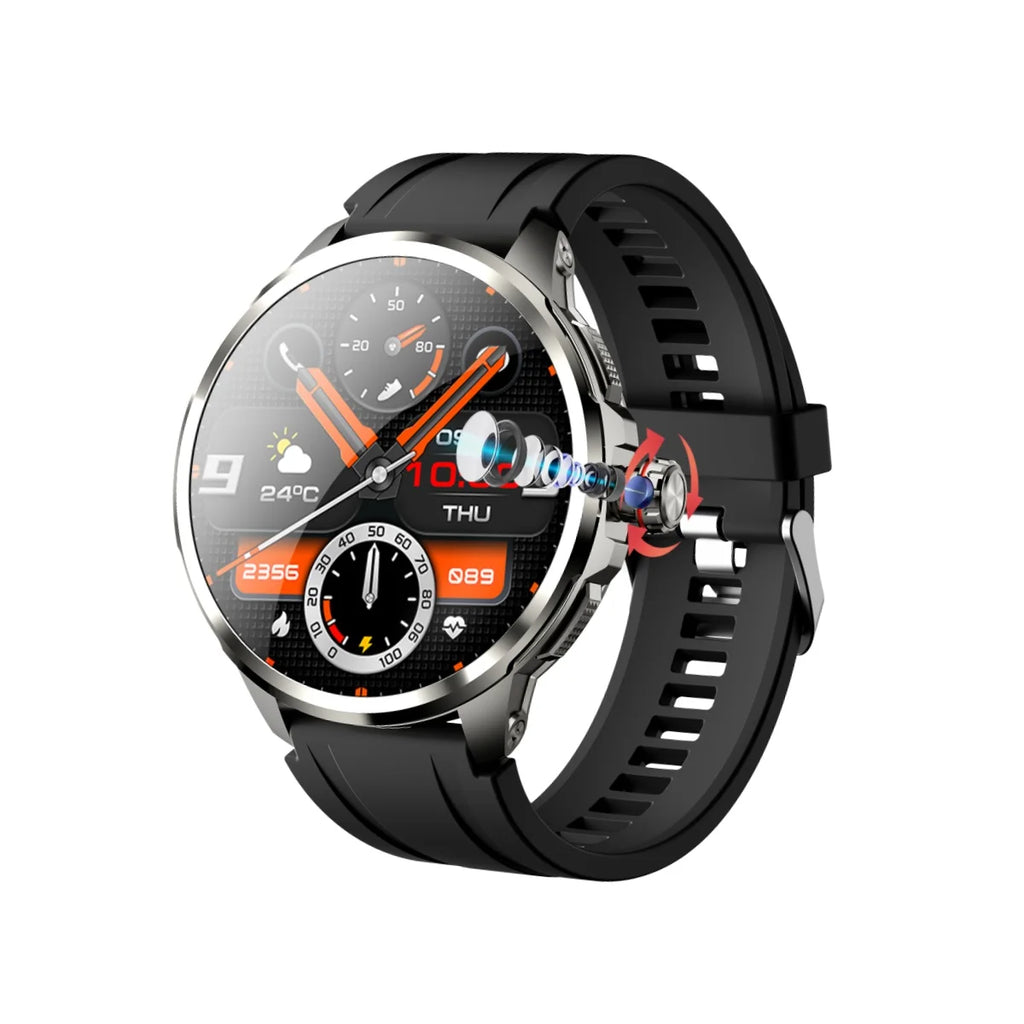 Original H99 Smart Watch Android Watches 1.95inch Amoled Screen Men's Smartwatch With 8MP Rotating Camera GPS WIFI Sim Card Slot