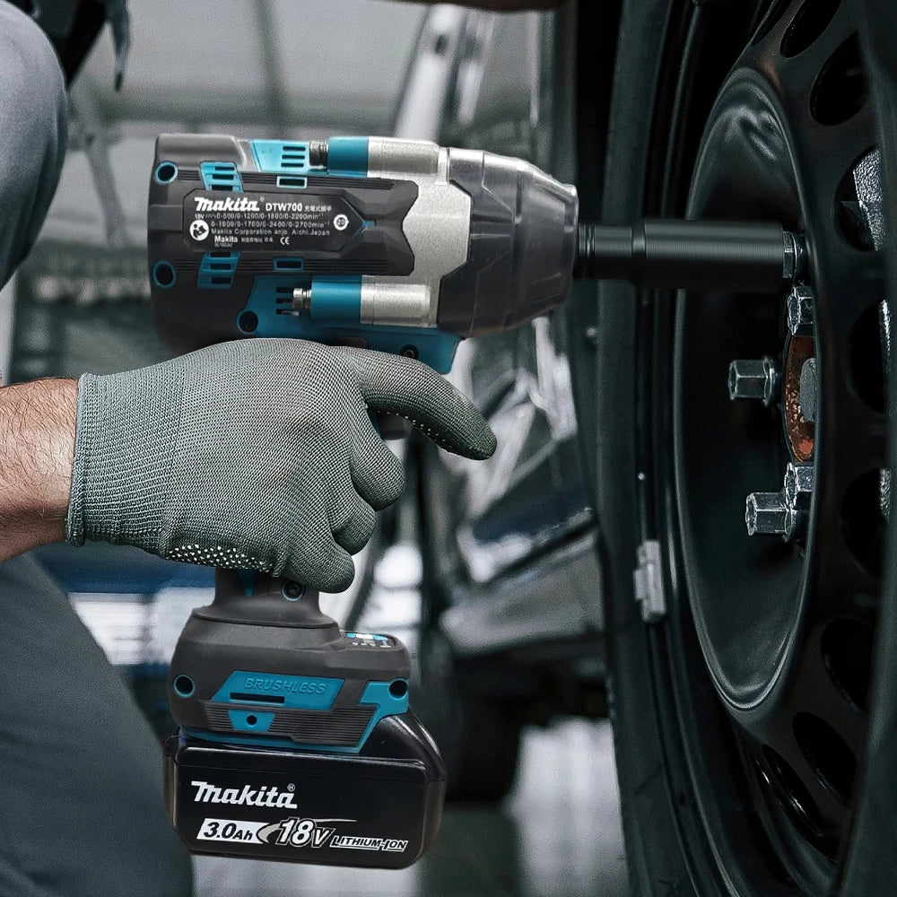 Makita DTW700Z 18V Brushless Cordless Impact Wrench – 1000Nm High Torque Power Tool