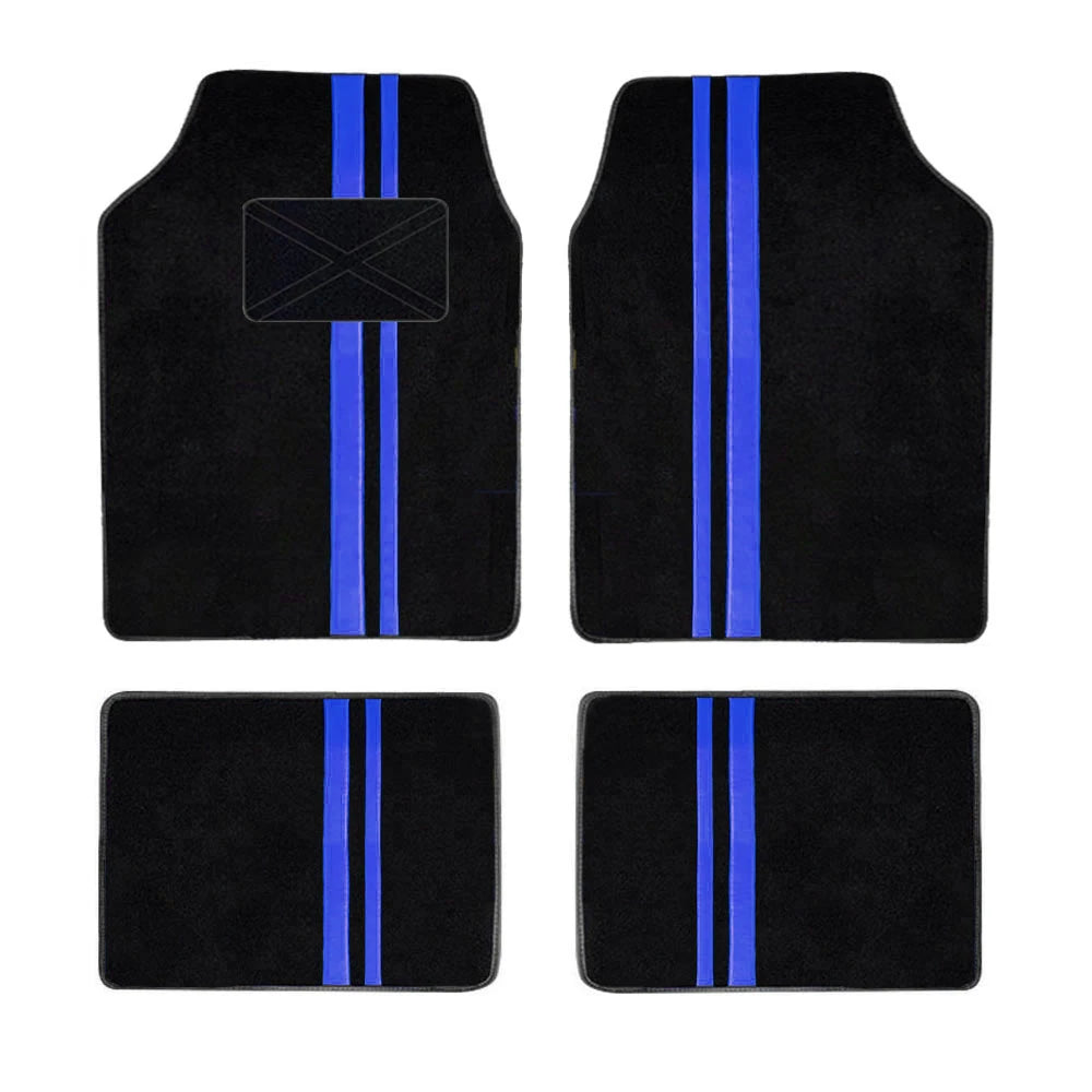 4pcs Universal Car Floor Mats  Auto Foot Pad Protector Waterproof  Rugs Carpet For Car Automotive Interior ccessories