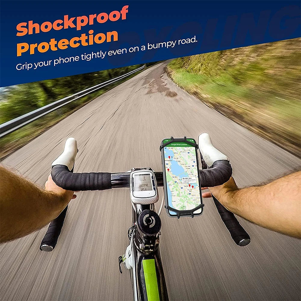Bike Phone Holder Bicycle Mobile Cellphone Holder Motorcycle Suitable for various phone models