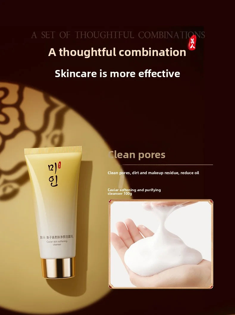 Caviar Anti-Wrinkle Skincare Set – Firming, Lifting & Hydrating Face Kit for All Skin Types