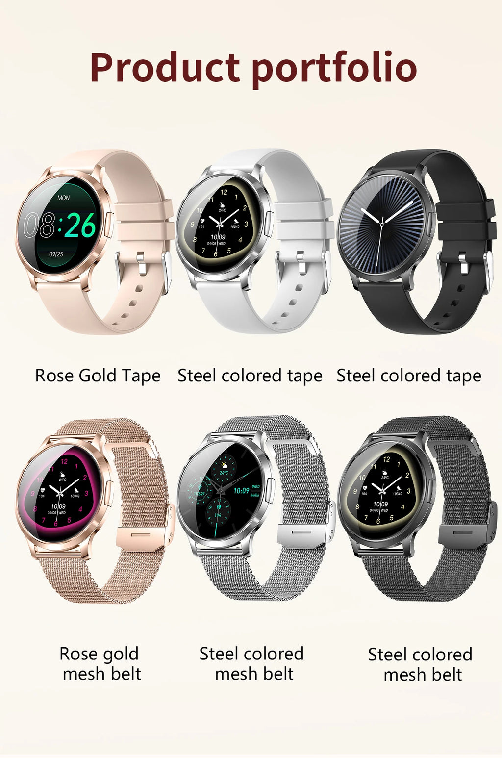 1.32-Inch AMOLED Smartwatch with 100+ Sports Modes & Bluetooth Calling