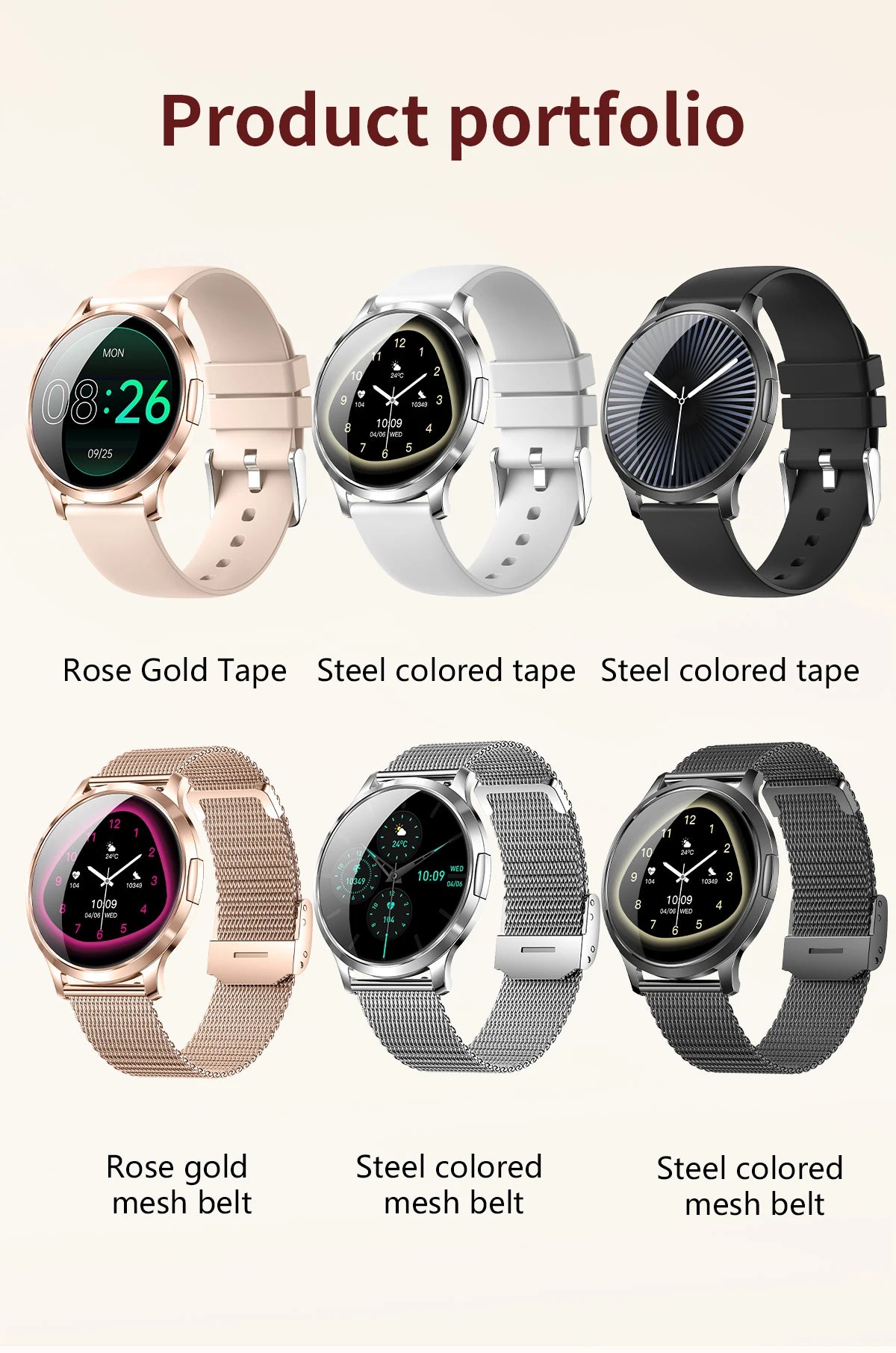 1.32-Inch AMOLED Smartwatch with 100+ Sports Modes & Bluetooth Calling