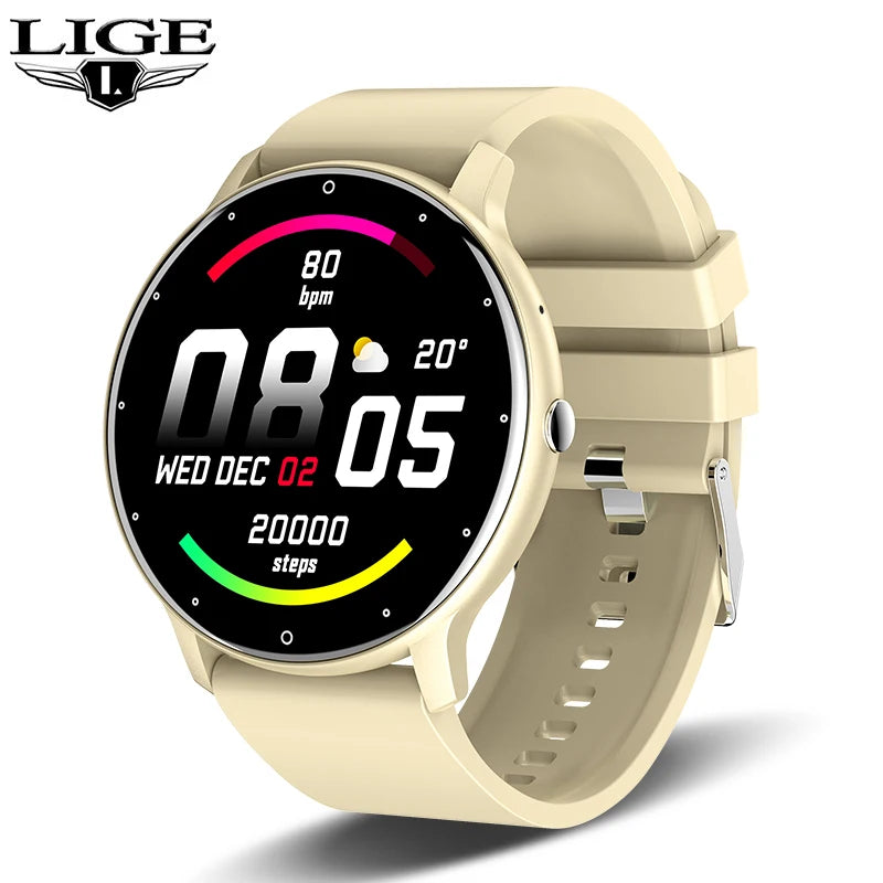 LIGE Smartwatch for Women & Men – Bluetooth Calls and Fitness Tracking