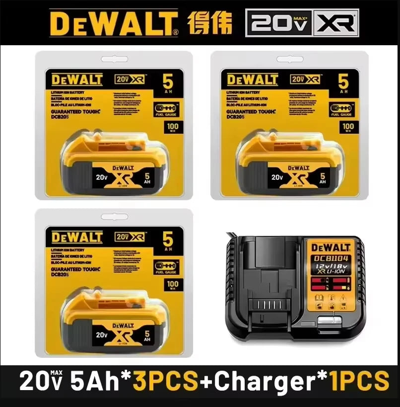 DeWalt 18V/20V 6Ah MAX FlexVolt Battery with Charger Protection — DCB606/DCB205/DCB206