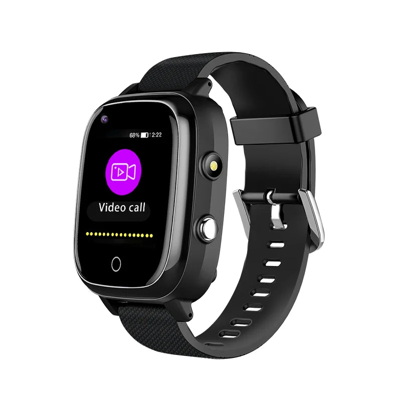 4G Smart Watch for Seniors – SIM Card, GPS Tracking, SOS Alert, Activity & Heart Rate Tracking