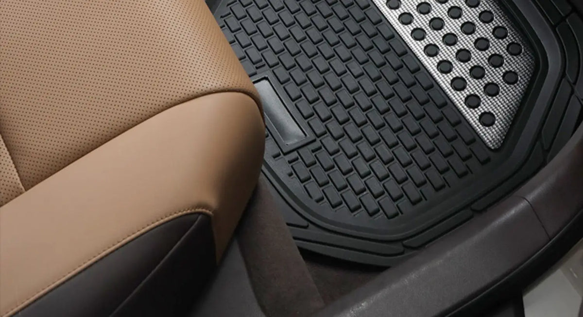 Alfombrillas de goma universales para coche para todas las estaciones Alfombrillas impermeables Alfombrillas protectoras para el interior de vehículos para automóviles